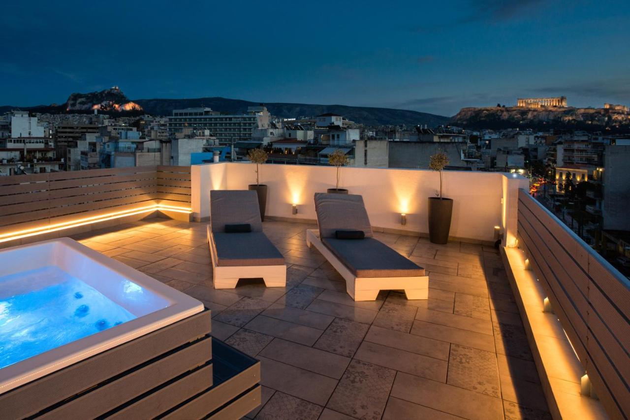 Private Jacuzzi & Acropolis View - The Loft เอเธนส์ ภายนอก รูปภาพ